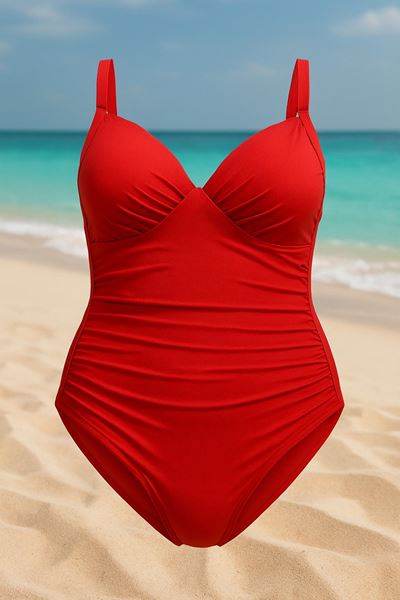Picture of SWIM SUIT RIBBED WITH TUMMY CONTROL